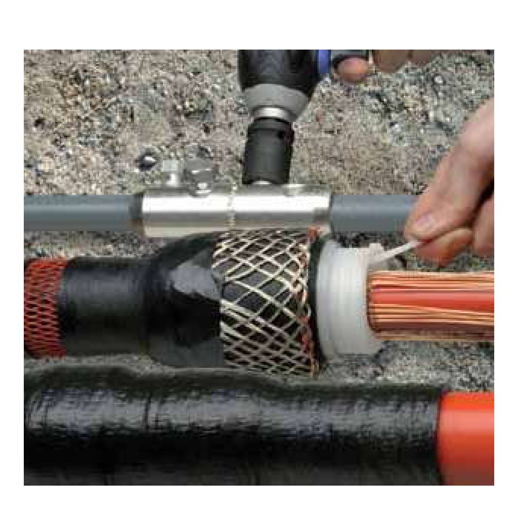 Emenda Reta Contrátil a Frio CSJA-24D 15 kV 240-400 mm² e 25 kV 150-400 mm²