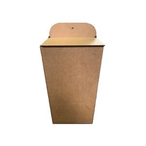 Porta Luvas de Madeira com Tampa