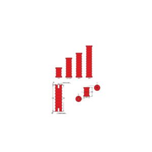 Isolador Pedestal Epoxi 36kV (c/ prensa fio)