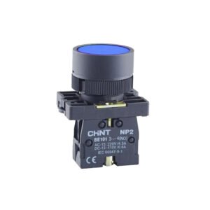 Botão Impulso 1NA+1NF - AZ, LUMINOSO 230V (NP2-EW3665)